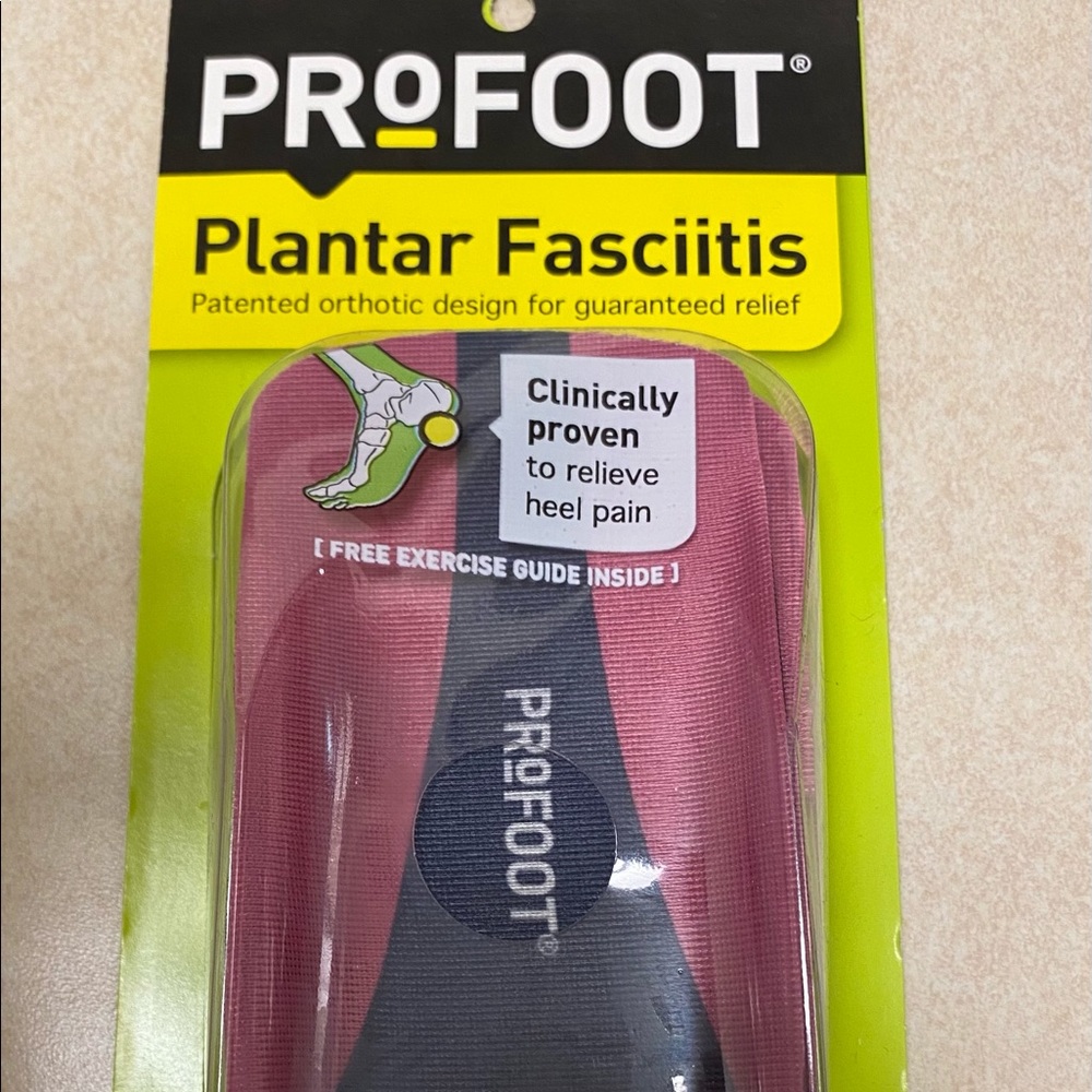 Profoot plantar fasciitis inserts